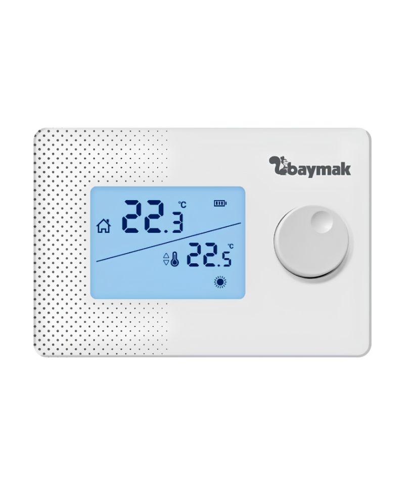 Baymak LOGI S Kablosuz Oda Termostatı Askı Ayağı Olmadan