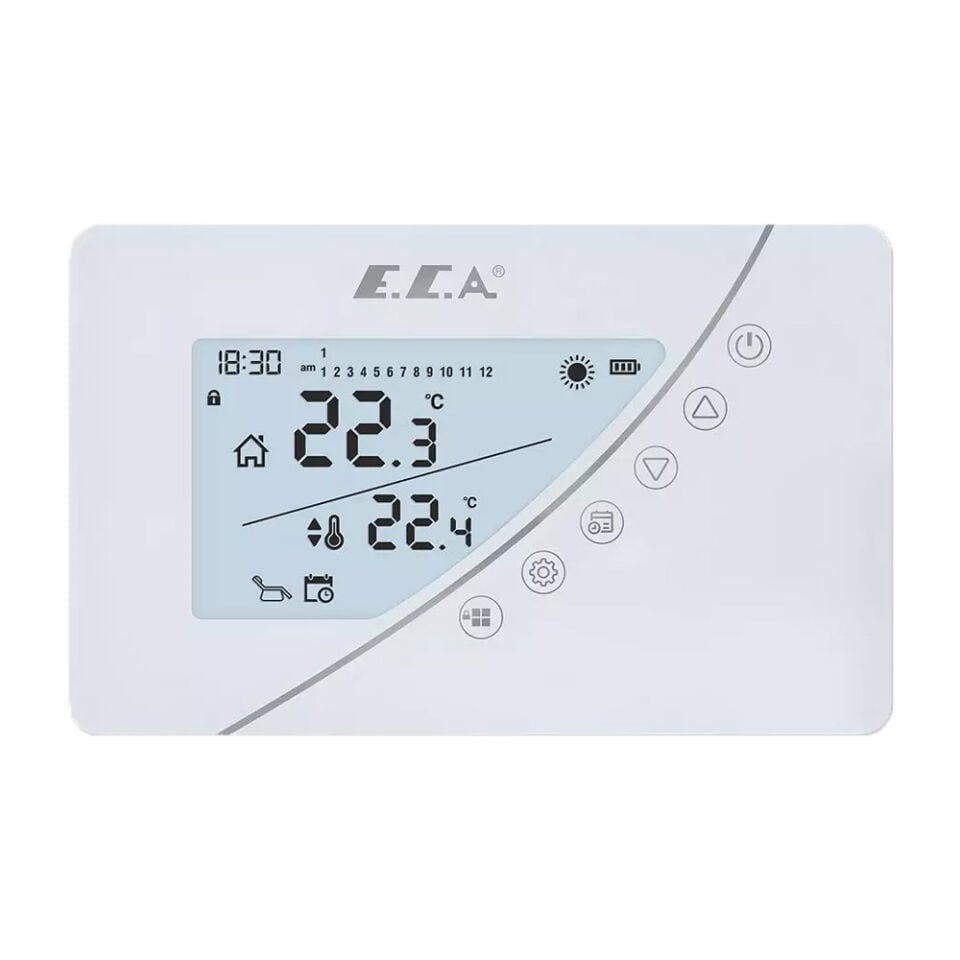 E.C.A. Poly Touch 400 W Oda Termostatı
