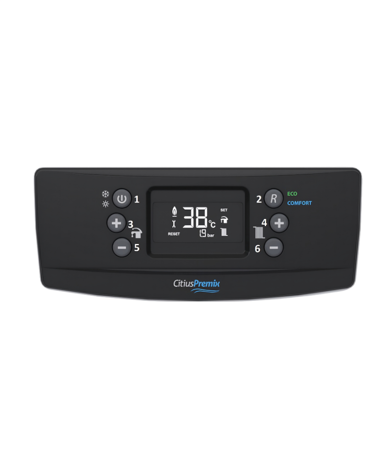 ECA Citius 28 kW Kontrol Paneli