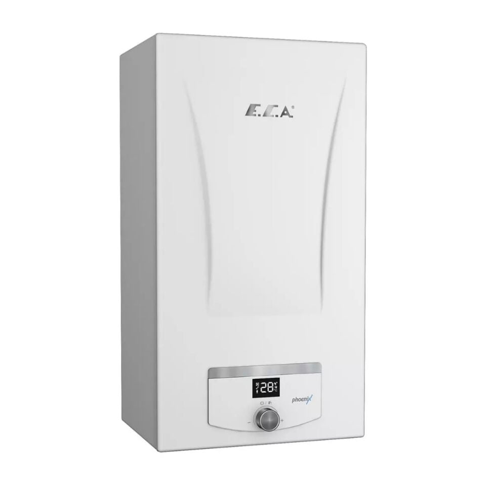 E.C.A. Phoenix PH HM 11 11 L Fanlı Hermetik Doğalgazlı Şofben Soldan Görünüş