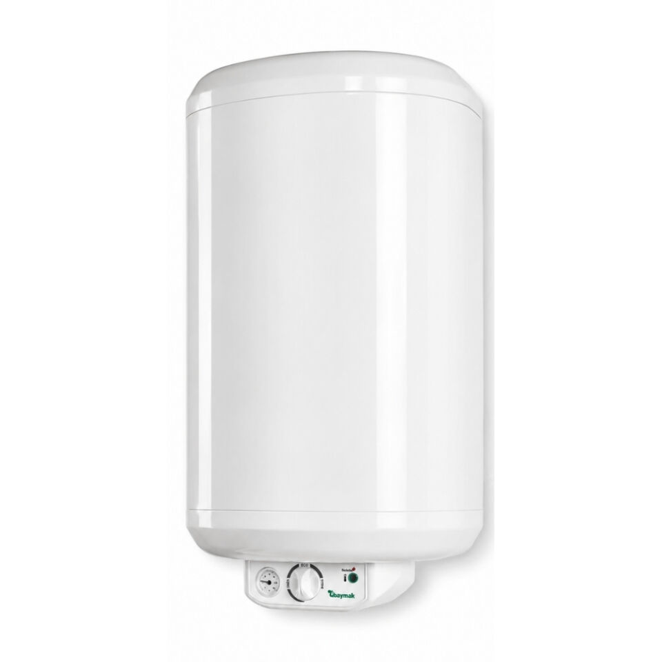 Baymak Aqua Konfor 100 L Titanium Silindirik Elektrikli Termosifon Sağdan Görünüş
