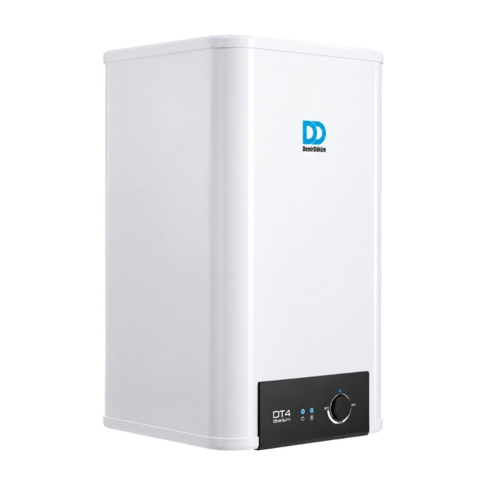 DemirDöküm DT4 Titanium 65 L Basic Elektrikli Termosifon Soldan Görünüş
