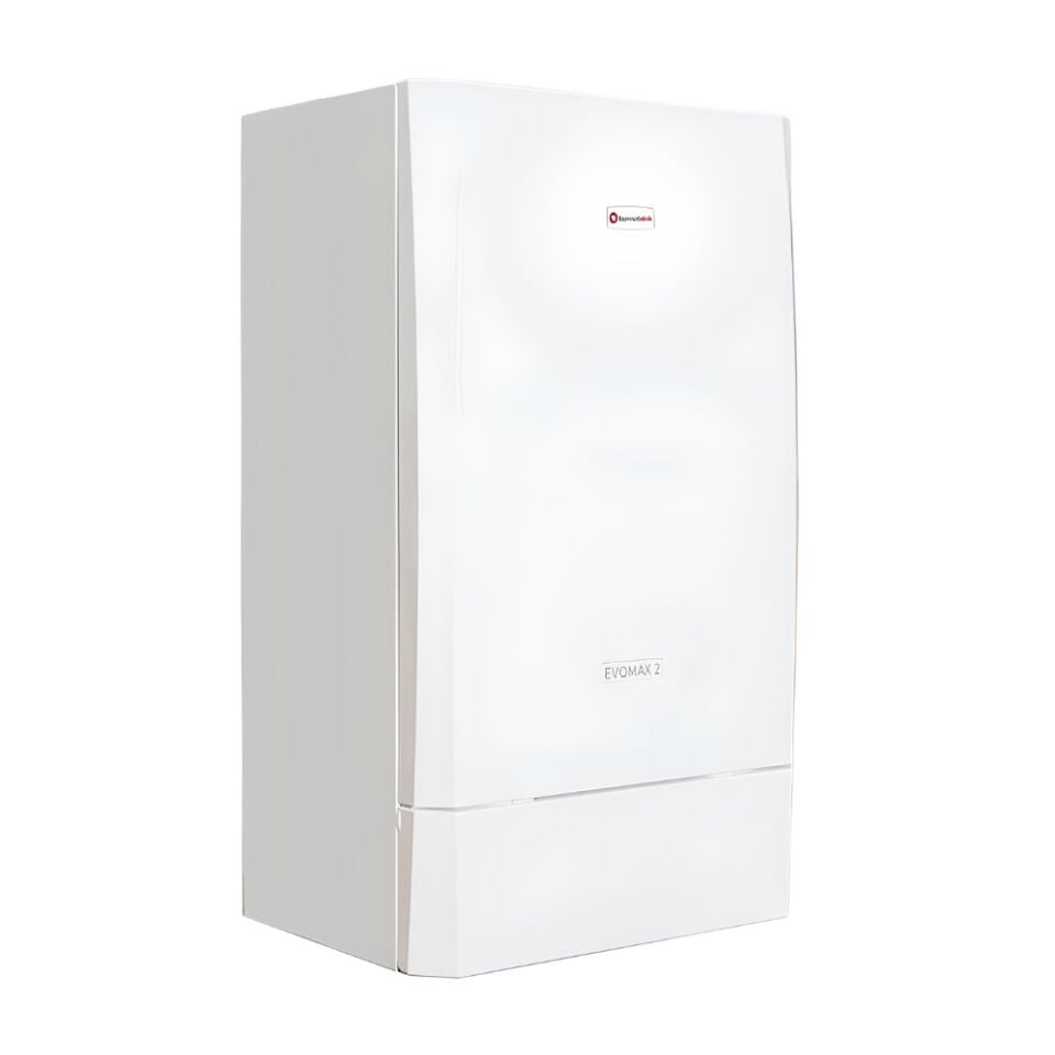 Termoteknik Evomax 2 65 kW Duvar Tipi Yoğuşmalı Kazan Soldan Görünüş