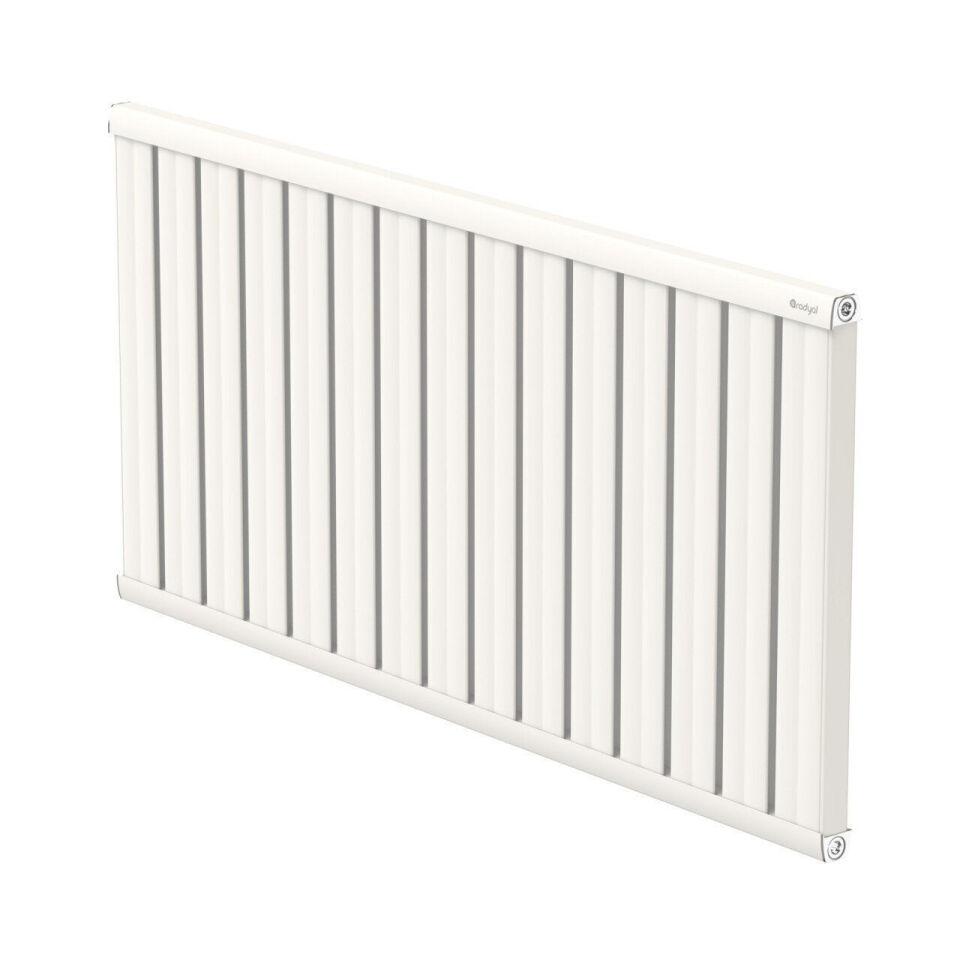 Radyal Konak 300x480 6 Dilim Alüminyum Radyatör Kırık Beyaz (RAL 9010)