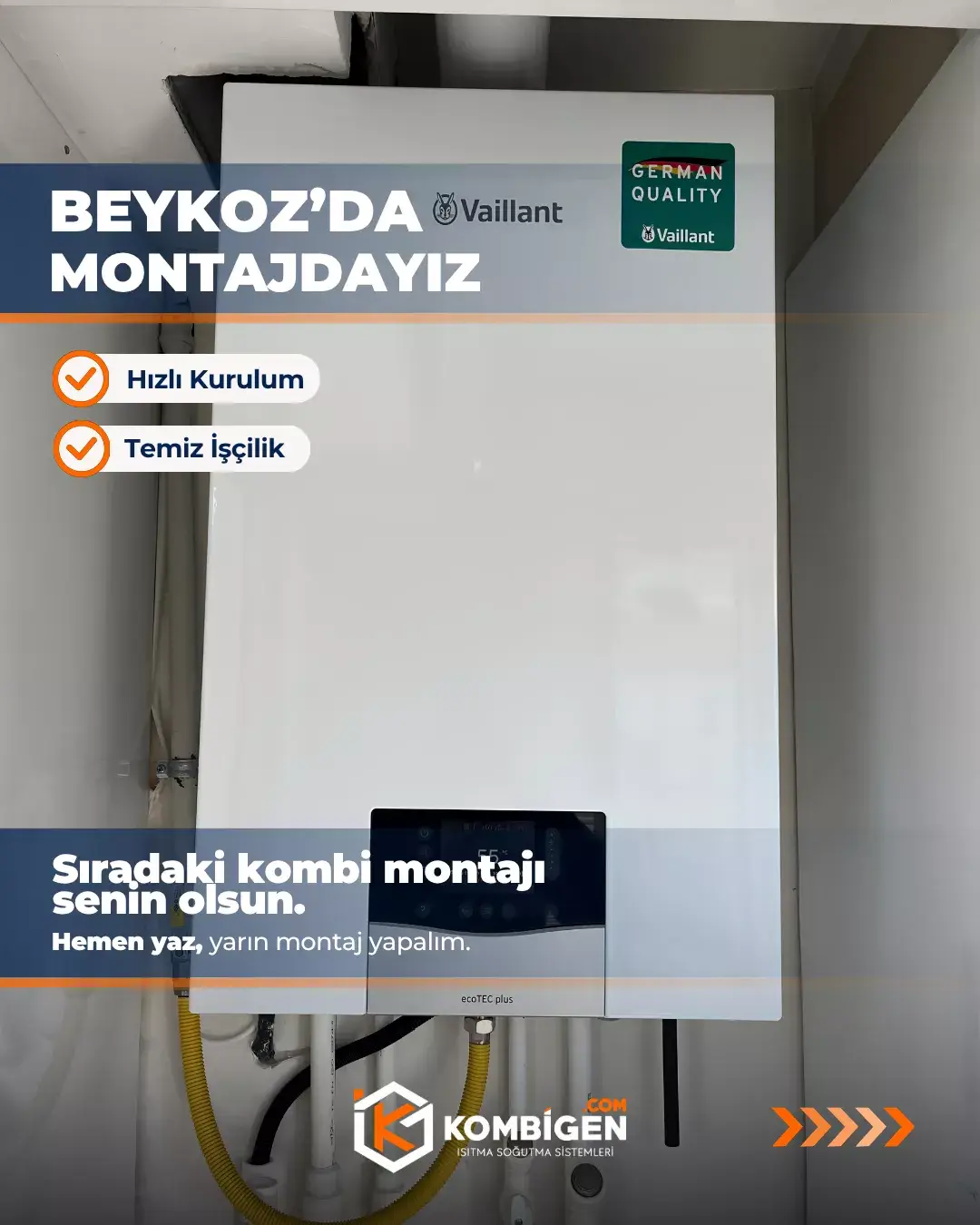 Beykoz Kombi Değişimi & Montajı